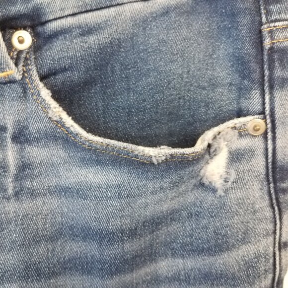 Good American Jeans 16 Good Waisted Skinny Cropped GWCSBP941T Indigo326 Denim - Picture 5 of 11